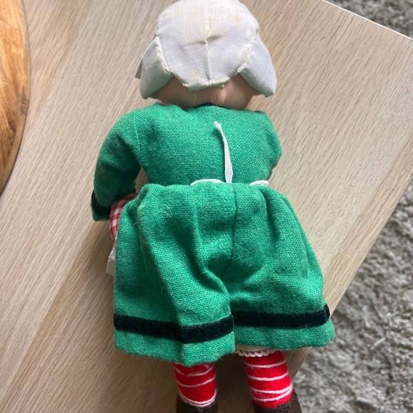 VTG '70s Becassine by Minerve Cloth French Cloth Doll 12.5" - Picture 3 of 8